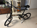 大行（DAHON）青春版P8折疊自行車20寸8速成人超輕男女式單車KAC081 消光黑 曬單實(shí)拍圖