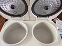 美的（Midea）3.2L雙膽雙控電飯煲白玉晶釜內(nèi)膽2-3人香彈飯煲仔飯多功能家用智能電飯鍋MB-RC328 曬單實(shí)拍圖