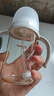 貝親（Pigeon）自然離乳 PPSU重力球吸管雙把手奶瓶 240mL  6月+ AA252 曬單實(shí)拍圖