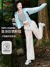 駱駝漫游山本褲2025春夏運(yùn)動(dòng)休閑長(zhǎng)褲寬松直筒防曬女 C25BARG057A，橡木灰，女 S 曬單實(shí)拍圖