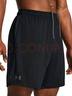 安德瑪（UNDERARMOUR）春夏Tech Vent男子7英寸針織訓(xùn)練運(yùn)動(dòng)短褲1388645 黑色001 XL 曬單實(shí)拍圖