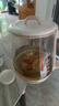 九陽（Joyoung）養(yǎng)生壺 1.5L煮茶器電熱燒水壺開水壺 0膠水保溫煮茶器玻璃花茶壺WY125 曬單實(shí)拍圖