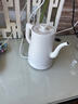 金灶（KAMJOVE） 茶藝專用泡茶燒水壺優(yōu)雅長嘴電熱水壺隨手泡開水壺自動(dòng)斷電熱水壺煮水壺家用1L 1L T-93（象牙白色） 曬單實(shí)拍圖