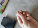 行金銀中足金999五帝幣手鏈轉(zhuǎn)運珠金錢幣DIY編繩手串手繩 生日禮物 康熙通寶（克重多退少補） 約0.5g 曬單實拍圖