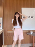 浪莎冰絲短褲女夏季2025新款山本工裝裙褲休閑薄款寬松闊腿運(yùn)動(dòng)五分褲 曬單實(shí)拍圖