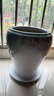 花盆陶瓷歐式簡約室內(nèi)家用落地發(fā)財(cái)樹幸福樹龜背竹大號(hào)綠植大 C013-灰漸變/中號(hào) 曬單實(shí)拍圖