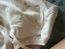 婧麒（JOYNCLEON）新生嬰兒衣服夏季連體衣純棉爬服哈衣寶寶春秋居家衣服四季童裝 小房子蒼綠 66cm 【3-6個(gè)月，體重6.8-8.9kg】 曬單實(shí)拍圖