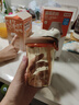 奶爸爸（Nicepapa）PPSU翻蓋奶瓶240ML奶瓶寬口徑寶寶吸管奶瓶十字M碼（7-10個月） 曬單實拍圖
