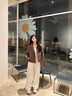 波司登25年輕薄羽絨服女90絨寬松短款顯瘦短款保暖外套B250135326 曬單實(shí)拍圖
