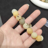芯奢原生態(tài)陰皮白玉菩提根手串女士原籽手鏈男打磨菩提子文玩佛珠禮物 子歸手串12mm 曬單實(shí)拍圖