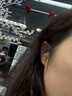 老鋪黃金古法手工足金耳飾 · 玫瑰花窗鉆飾養(yǎng)耳針（線上專款） 一對(duì)重約1.1g（含膠墊） 曬單實(shí)拍圖