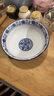 景德鎮(zhèn)（jdz）碗單個(gè)飯碗面碗釉下彩中國(guó)風(fēng)大碗湯碗復(fù)古陶瓷碗青花瓷碗餐具 7.3英寸青花金龍纏枝蓮湯碗1個(gè) 曬單實(shí)拍圖