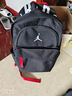 Jordan耐克（NIKE）大童雙肩包夏季JORDAN男女童書包兒童 正黑色 8/20  曬單實(shí)拍圖