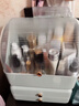 法·瑪莎 FAV MARTHA德國感化妝品收納盒透明防塵化妝臺護(hù)膚品置物架香水口紅 抽屜盒+頂盒 曬單實拍圖