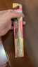惠百施（EBISU）65孔寬頭軟毛牙刷成人超高效Pro+護齦抗敏清口氣4支顏色隨機 曬單實(shí)拍圖