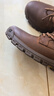 CAT卡特休閑皮鞋工裝鞋男鞋25秋新品防滑耐磨通勤鞋P726061O3AMC36 棕色 41 曬單實(shí)拍圖