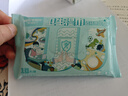 穩(wěn)健70%-75%酒精消毒濕巾大尺寸15x20cm10片/包*10清潔食品用酒精棉片 曬單實(shí)拍圖