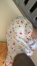 歡喜小熊女寶寶包屁衣嬰兒夏季純棉薄款連體衣爬服新生兒夏天三角哈衣 曬單實(shí)拍圖