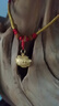 菜百首飾 黃金吊墜 足金長(cháng)命富貴寶寶鎖吉祥兒童鎖 計價(jià) HJ 周歲 黃金吊墜/項墜（不含鏈） 約4.01g 曬單實(shí)拍圖