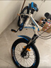 鳳凰（Phoenix）兒童自行車山地車男女學(xué)生腳踏車6-15歲童車 霸道 白藍(lán)色 20寸 曬單實(shí)拍圖