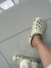 卡駱馳（crocs）經(jīng)典Clog男女洞洞鞋一腳蹬沙灘鞋 CR10001-2Y2  37  曬單實拍圖