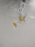 曼卡龍【萌寵套裝】黃金轉(zhuǎn)運(yùn)珠足金小吊墜手鏈串珠送女友定價(jià)七夕禮物 俏皮蝴蝶結(jié)喵 曬單實(shí)拍圖