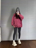 ZUOSAISI品牌小白鞋女真皮厚底休閑鞋女2025秋季新品女鞋時尚百搭阿甘鞋女 金色 34 曬單實拍圖