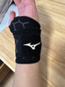 美津濃（MIZUNO） 護(hù)腕男健身護(hù)腕女護(hù)手腕護(hù)具羽毛球護(hù)腕運(yùn)動(dòng)吸汗籃球手腕套擦汗 黑色兩只裝+纏繞式固定+自由加壓 曬單實(shí)拍圖