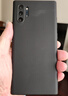 索云 三星Note10+手機(jī)殼膚感磨砂全包防摔硅膠軟殼Note10Plus超薄散熱保護(hù)套Samsung裸機(jī)手感創(chuàng)意新款 星空黑【Note10+】膚感磨砂 曬單實(shí)拍圖