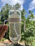 bebebus鉆光奶瓶10個月以上300ml寶寶ppsu偏心仿母乳防脹氣重力球奶瓶 曬單實(shí)拍圖