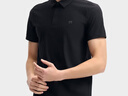 FILA 斐樂(lè)官方男裝針織短袖POLO衫2025夏季新款休閑涼感基礎(chǔ)上衣 傳奇藍(lán)-NV 3XL 190/108A/XXXL 曬單實(shí)拍圖