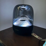 哈曼卡頓（Harman/Kardon）琉璃4代 360度環(huán)繞立體聲 菱形氛圍燈效 下沉式低音炮 桌面藍(lán)牙音箱 Aura Studio4黑色 曬單實(shí)拍圖