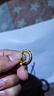 萬人搶正品純真沙金平安扣吊墜男女款一生所愛黃金色金箍項(xiàng)鏈送禮 平安順?biāo)?如意金箍+掛繩.) 4.872克(僅剩9個(gè)) 曬單實(shí)拍圖