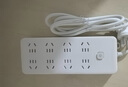 飛利浦（PHILIPS）新國標(biāo)安全插座 8位總控開關(guān) 1.8米 兒童保護(hù)門 插線板/插排/排插/接線板/拖線板2184WA 曬單實拍圖