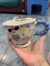 ins風小狗馬克杯高顏值陶瓷杯子情侶水杯送女生生日禮物伴手禮品 keer可愛小狗杯 1個 380ml 曬單實拍圖