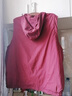 春夏秋薄款馬甲女士連帽時(shí)尚休閑大碼寬松無(wú)袖防曬衣背心坎肩外套 酒紅色 S 85-105斤 曬單實(shí)拍圖