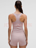 lululemon丨Ebb to Street 女士短款工字運(yùn)動(dòng)背心 內(nèi)置內(nèi)衣 LW1CJUS 紫灰 XS /4 曬單實(shí)拍圖