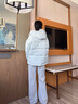 波司登25年冬羽絨服女面包服親子款寬松保暖加厚七夕禮物外套 曬單實拍圖