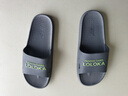 路路佳（loloka）涼拖鞋女夏款居家用防滑軟底室內浴室拖鞋情侶洗澡拖鞋男士 灰色 42-43 曬單實(shí)拍圖
