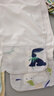 babycare隔汗巾兒童純棉幼兒園墊背巾寶寶吸汗巾紗布格林一家24*42cm(3條) 曬單實拍圖