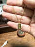 中國(guó)黃金（CHINA GOLD）小金條黃金吊墜女2025新款足金暴富小七夕情人節(jié)禮物送女朋友老婆 【送女友】小金條吊墜【贈(zèng)925鏈】 曬單實(shí)拍圖