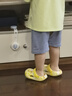 棉大班（MIANDABAN）男寶寶開襠褲夏季薄款短褲嬰兒童褲子開檔純棉女童夏天叉叉褲外穿 綠色+藍(lán)色-無骨莫代爾面料 100 CM 曬單實(shí)拍圖