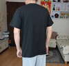 Wirpta高端品牌短袖T恤男士桑蠶絲夏季圓領(lǐng)純色商務(wù)休閑真絲冰感速干 黑色（禮盒裝） XL （建議120-135斤） 曬單實(shí)拍圖