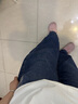 Levi's李維斯25年秋冬新款美式休閑女士BARREL高腰寬松錐形牛仔褲 中藍(lán) 28 (31) 曬單實(shí)拍圖