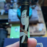 吳竹（KURETAKE）進(jìn)口蒔繪物語 萬年毛筆 硬毛尖2用筆芯式 書法練字筆 黑色筆桿 役者繪 1支裝 ER186-112 曬單實拍圖