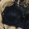 莫代爾性感前扣式聚攏蝴蝶美背內衣提拉上托防垂大胸顯小無(wú)鋼圈大碼文胸 豆綠 M 52/120C 薄杯0.2C 曬單實(shí)拍圖