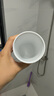 茶花 抗菌漱口杯 簌刷牙杯子 牙刷杯牙缸 洗漱杯水杯  1只裝 白色 曬單實拍圖