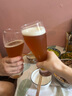 帕莎帕琦啤酒杯進(jìn)口吹制無鉛玻璃扎啤杯大容量飲料水杯520ML兩只裝42126 曬單實(shí)拍圖