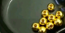 喜上眉梢黃金光面金珠999足金散珠3D硬金拋光面轉(zhuǎn)運珠路路通情侶 4mm重版光面珠六顆 1.2g 曬單實拍圖