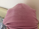 化療后女士帽子病人術(shù)后專用純棉套頭睡帽睡覺頭套無壓迫感月子帽 粉紫 純棉 【柔軟舒適 無壓迫感】 曬單實(shí)拍圖